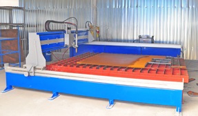 Masina de debitat oxigaz si plasma Dragasani